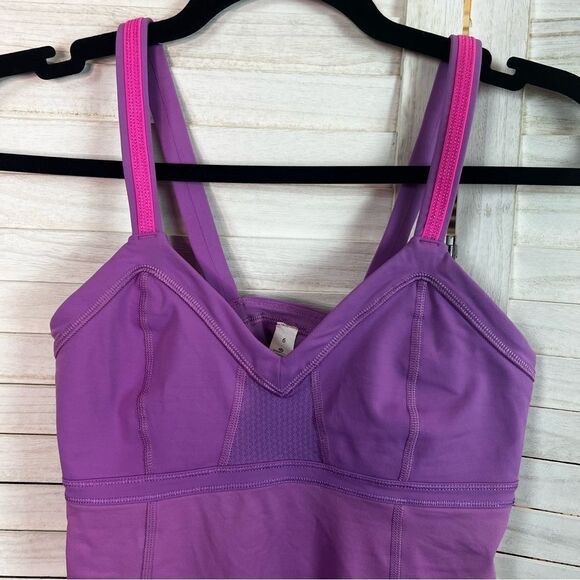 Lululemon Speed Up Tank Top 6 Purple Crush - Picture 3 of 11